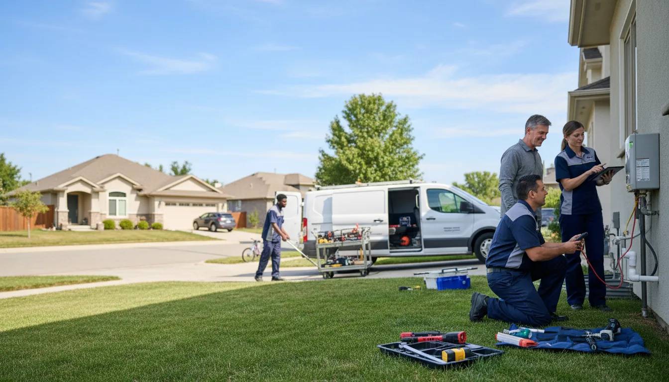 Tankless water heater service in Alberta, MN